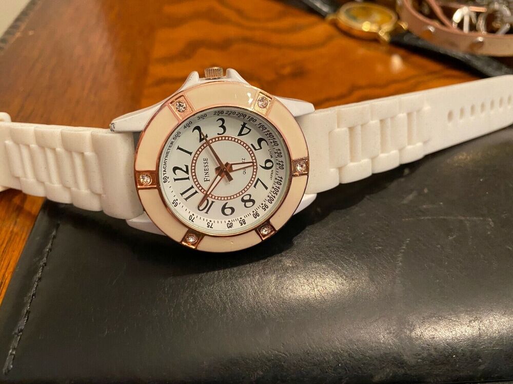 Women's 40mm Rose Gold Tone Accented Watch, Crystal Accents